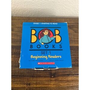 BOB Books Set 1 Beginning Readers Stage 1 Starting to Read Scholastic